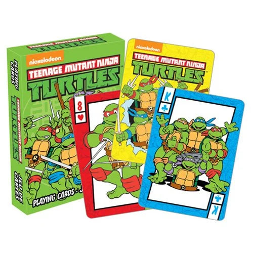 Teenage Mutant Ninja Turtles Retro Playing Cards - JCM Cards