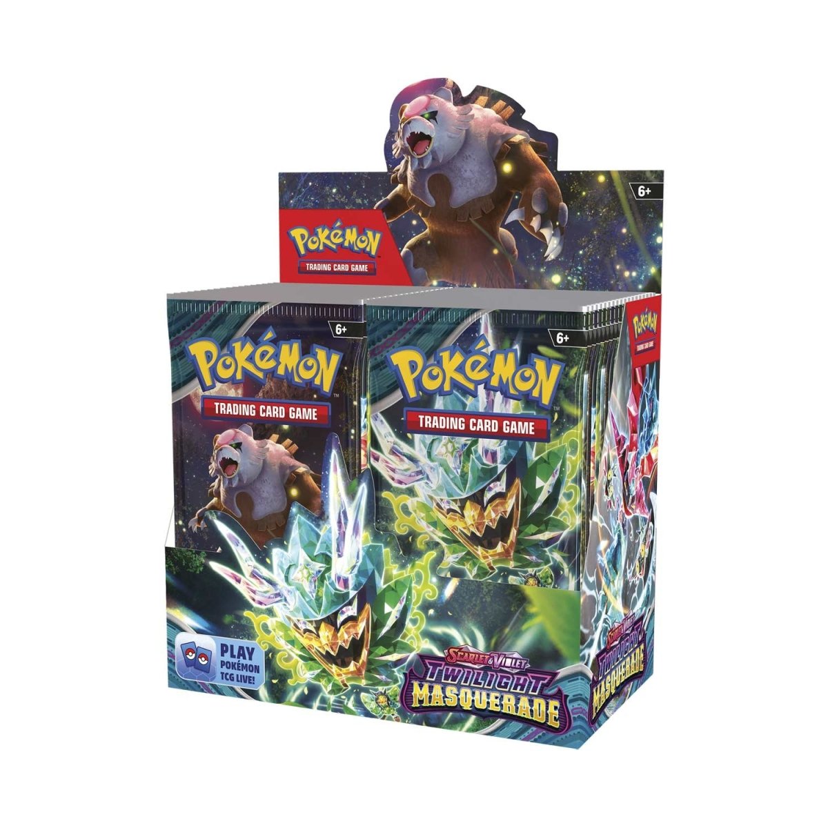 Pokémon TCG: Scarlet & Violet - Twilight Masquerade Booster Display Box (36  Packs)