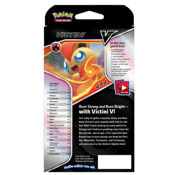 Pokémon TCG: Victini V Battle Deck