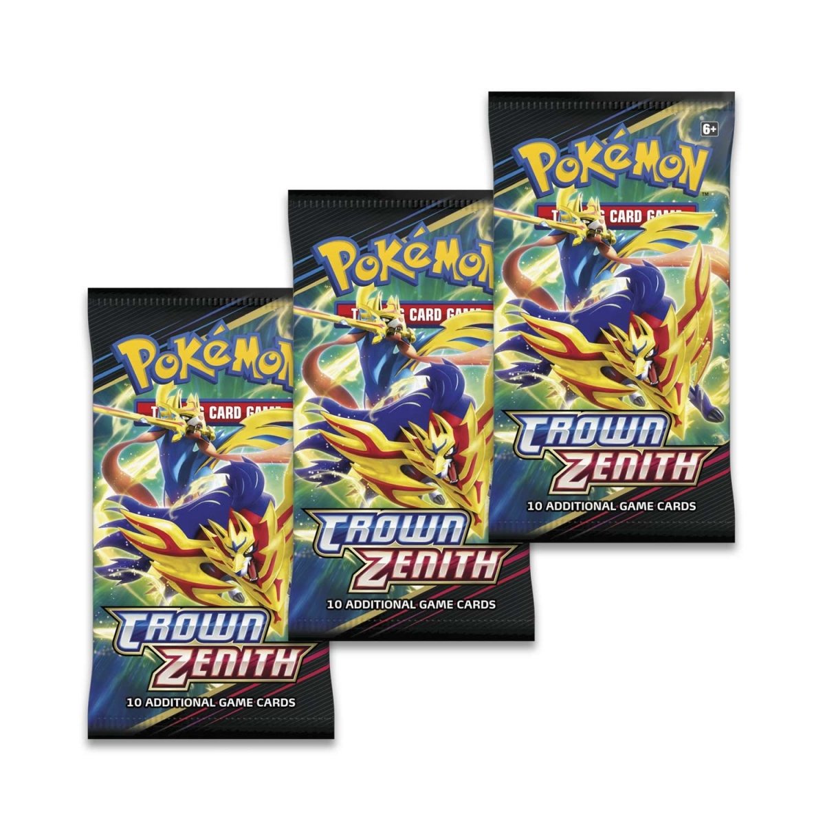 Pokémon TCG: Crown Zenith Booster Pack (Set of 3) | JCM Cards