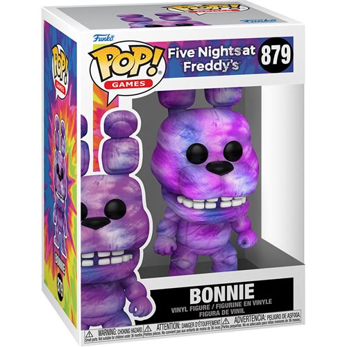 Five Nights at Freddy's Tie-Dye Bonnie 879 Pop! Vinyl Figure JCM
